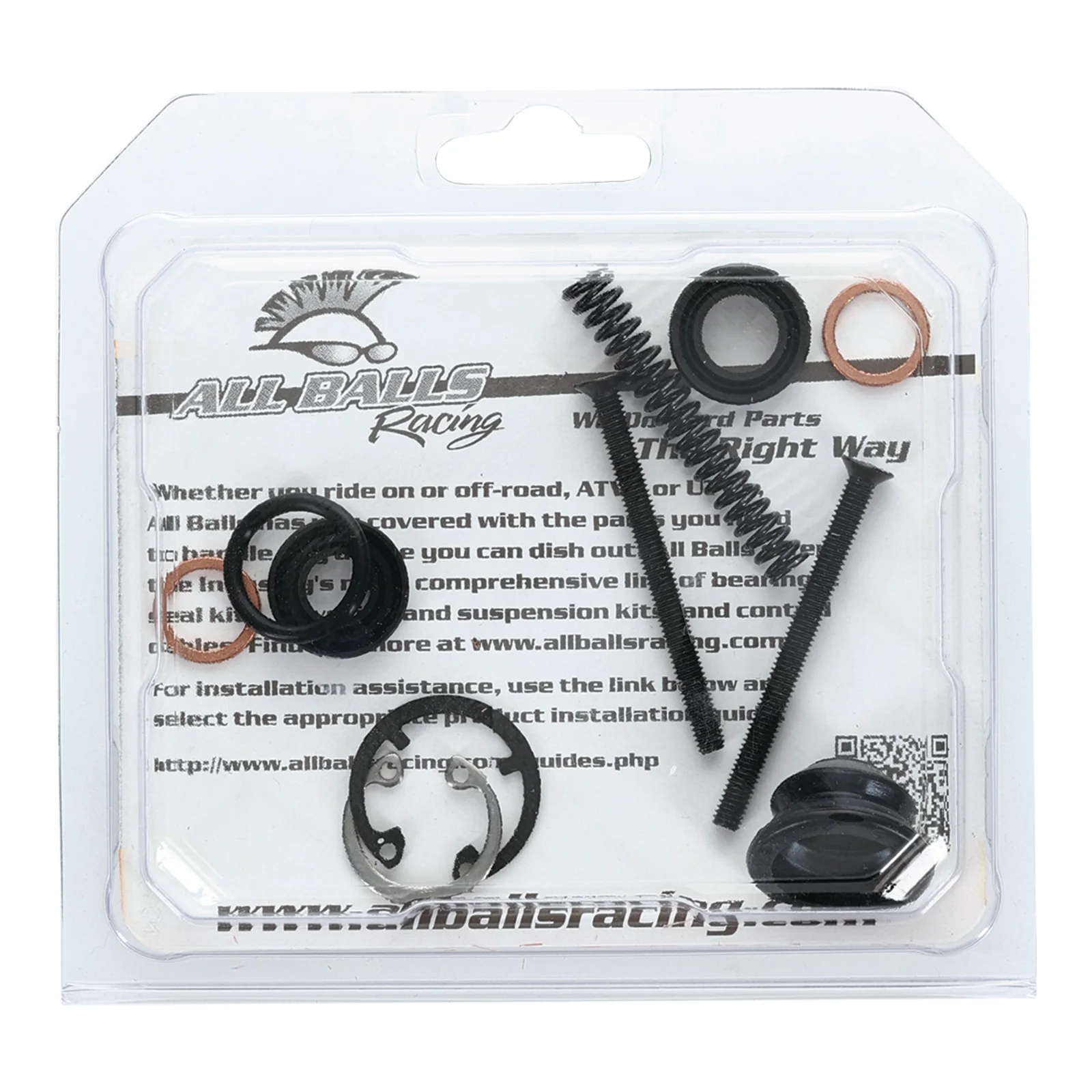 All Balls Racing Master Cylinder Rebuild Kit (18-1062) - Image 5