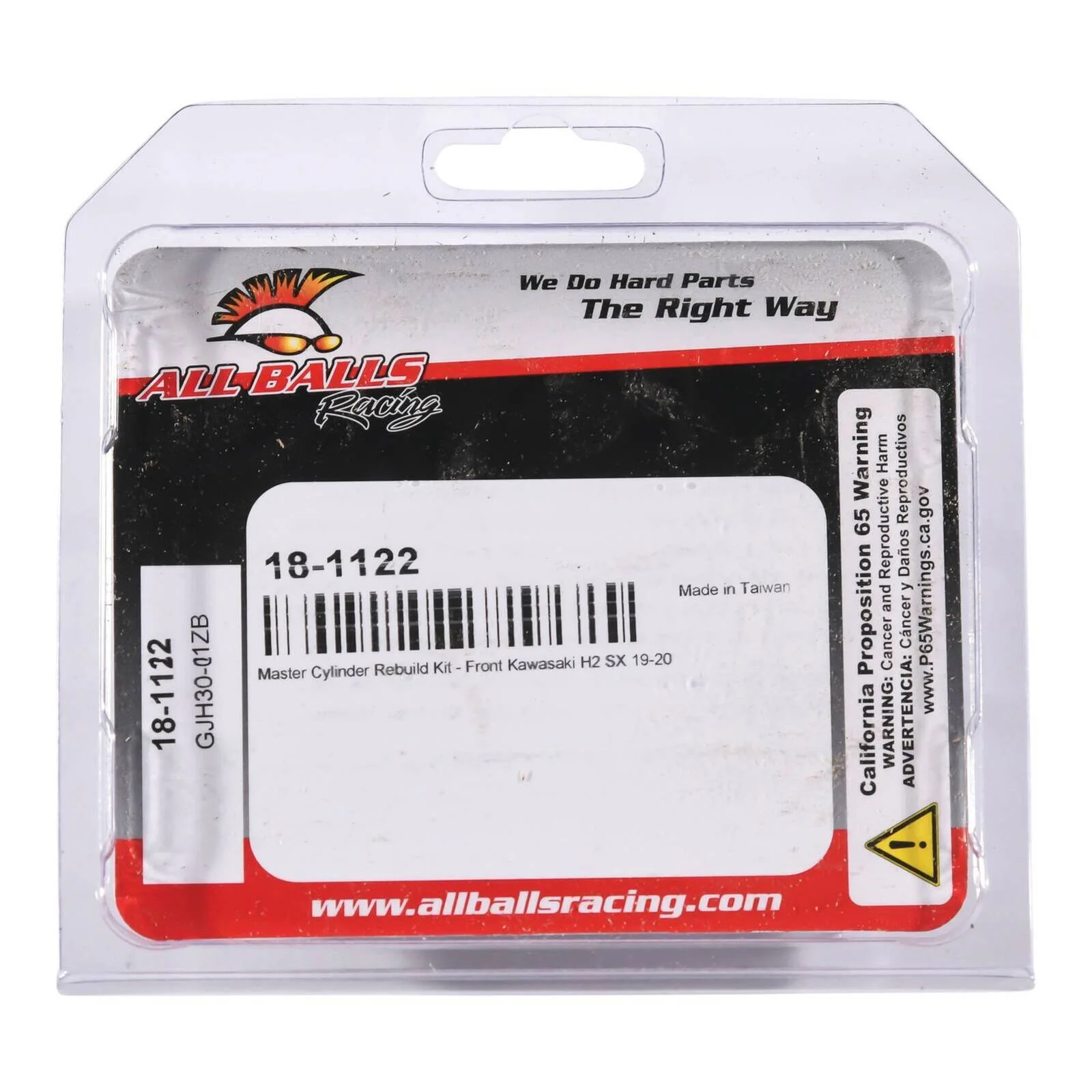 Master Cylinder Rebuild Kit Front 18-1122 - Image 4