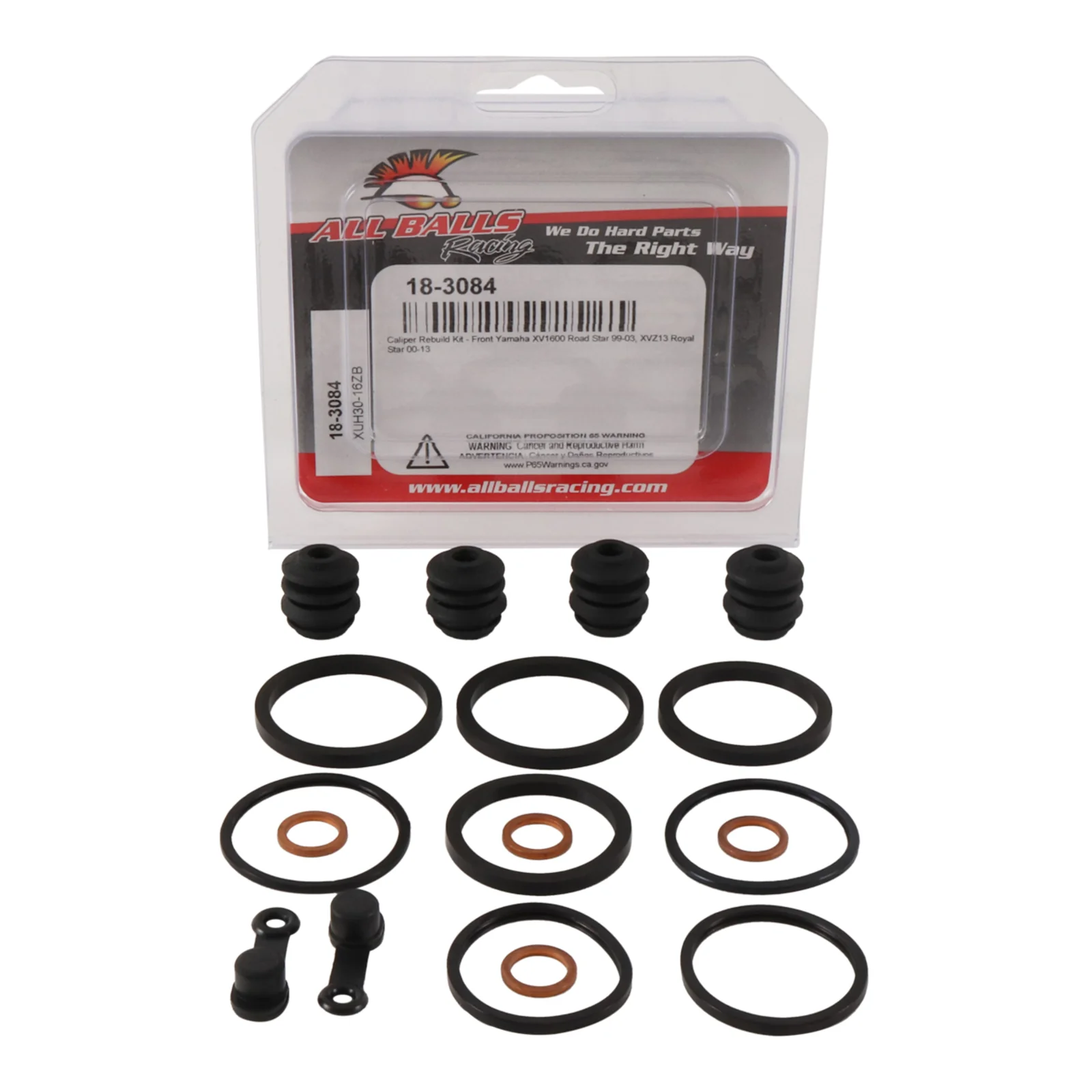 All Balls Racing Calliper Rebuild Kit (18-3084) - Image 3