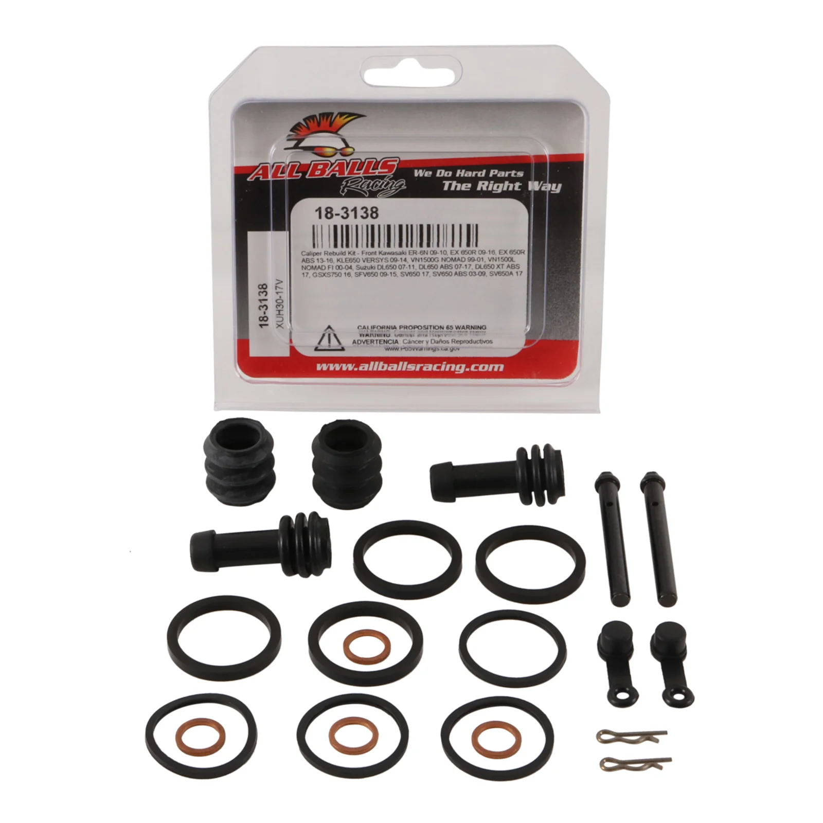 All Balls Racing Calliper Rebuild Kit (18-3138) - Image 3