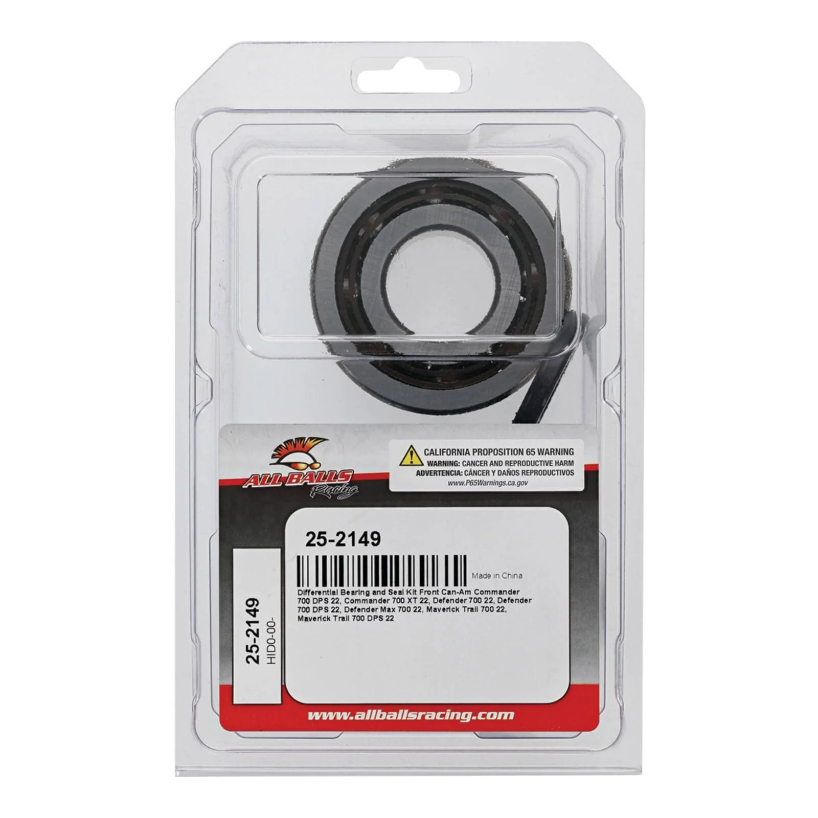 Differential Bearing & Seal Kit Front 25-2149 - Image 4