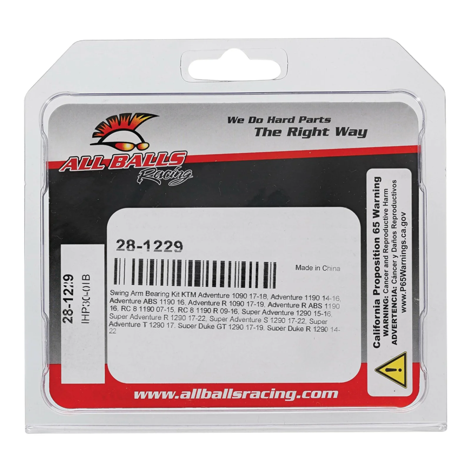 Swing Arm Bearing Kit 28-1229 - Image 4