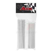 ACCEL SPOKE SKINS - WHITE