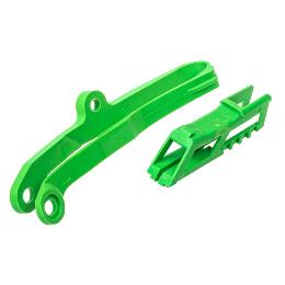 Polisport Chain Guide & Slider Kit KAWASAKI KX250 (KX250F) 2019-2020 Green