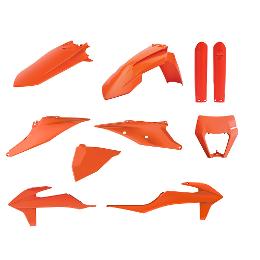 Polisport Enduro Kit EXC/EXCF 20-21 Inc HL FG Orange