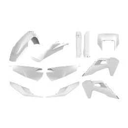 Polisport Enduro Kit HUSQ TE/FE 20-21 Inc HL FG White