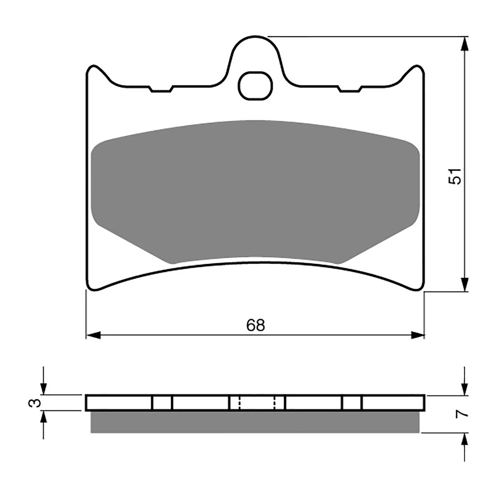 GOLDfren Brake Pads GF019 - S3 - Image 2