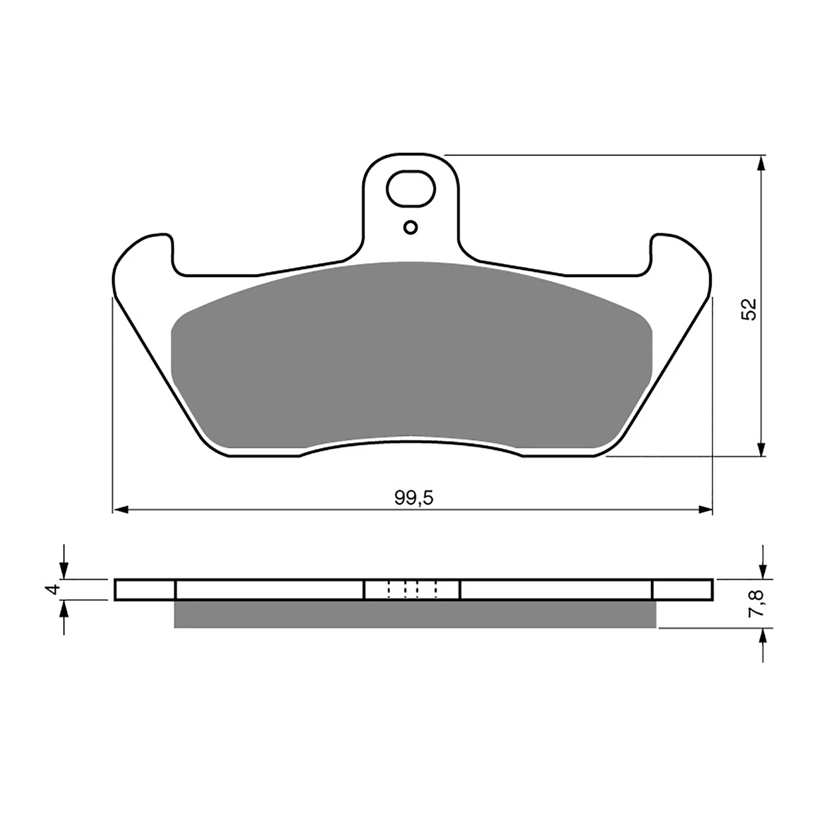 GOLDfren Brake Pads GF089 - S3 - Image 2