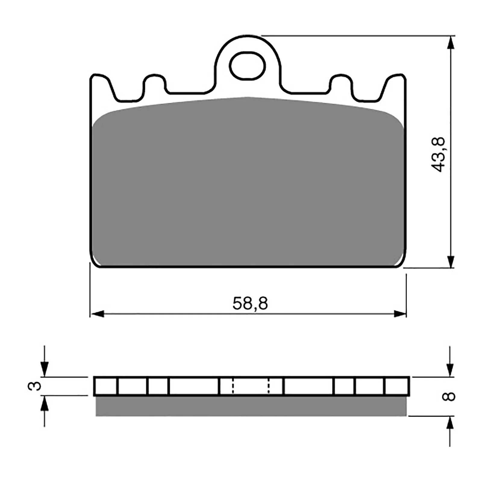 GOLDfren Brake Pads Sintered Sports GF090 - S3 ( PH101 ) - Image 2