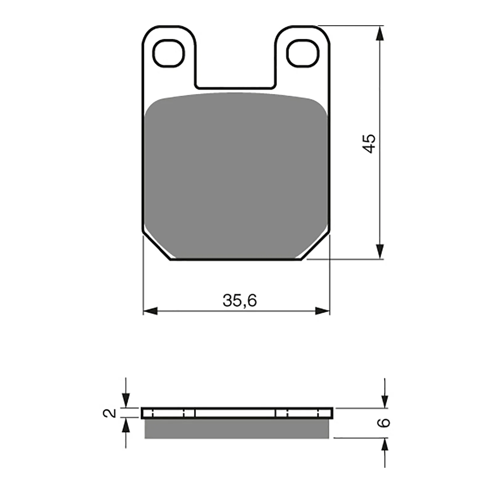 GOLDfren Brake Pads GF121 - K5 - Image 2