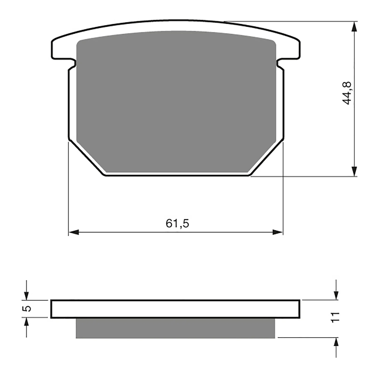 GOLDfren Brake Pads Sintered Sports GF138 - S3 ( PH13 ) - Image 2