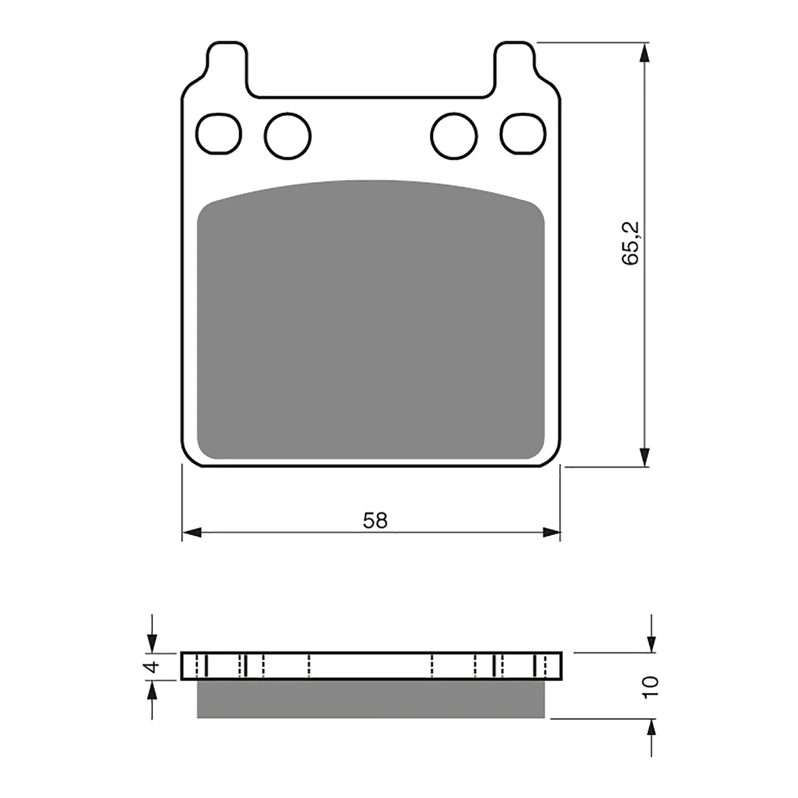 GOLDfren Brake Pads GF171 - S3 - Image 2