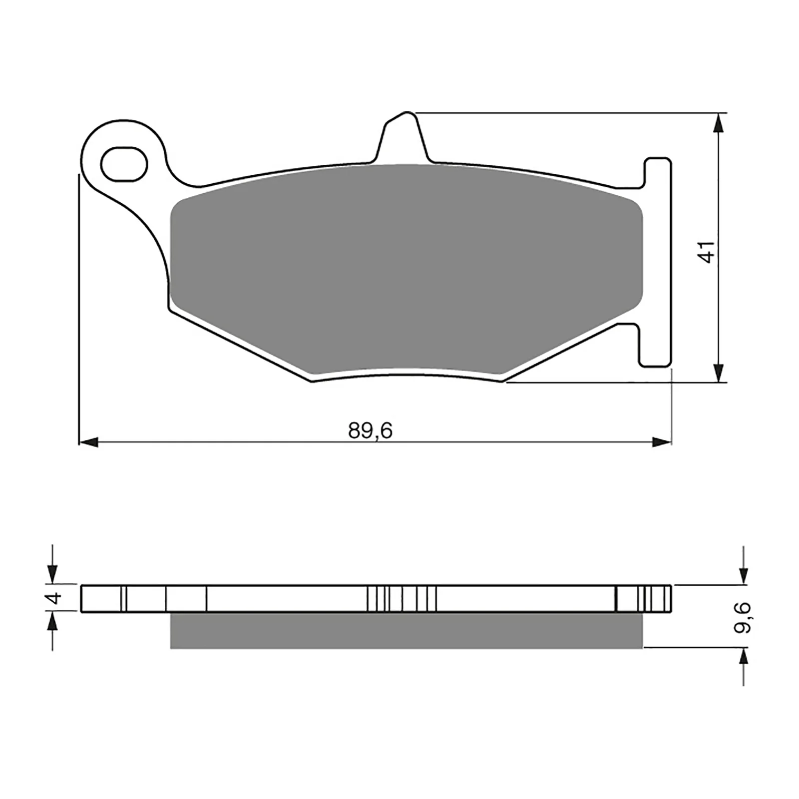 GOLDfren Brake Pads Sintered Sports GF241 - S3 ( PH364 ) - Image 2