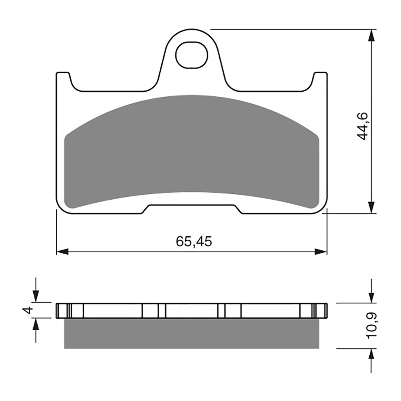 GOLDfren Brake Pads Off-Road Racing GF281 - K5 ( PR304 ) - Image 2