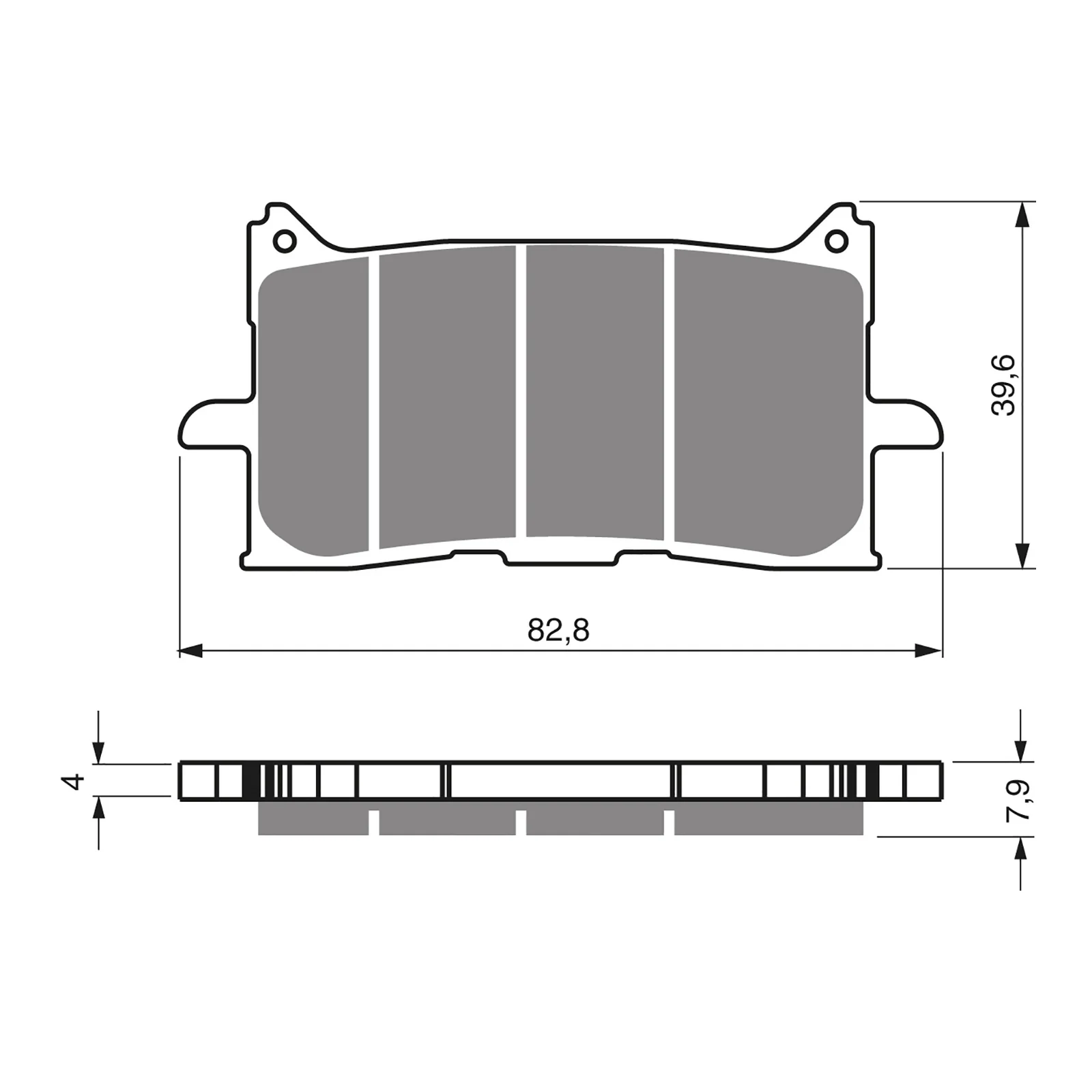 GOLDfren Brake Pads GF379 - K5 - Image 2