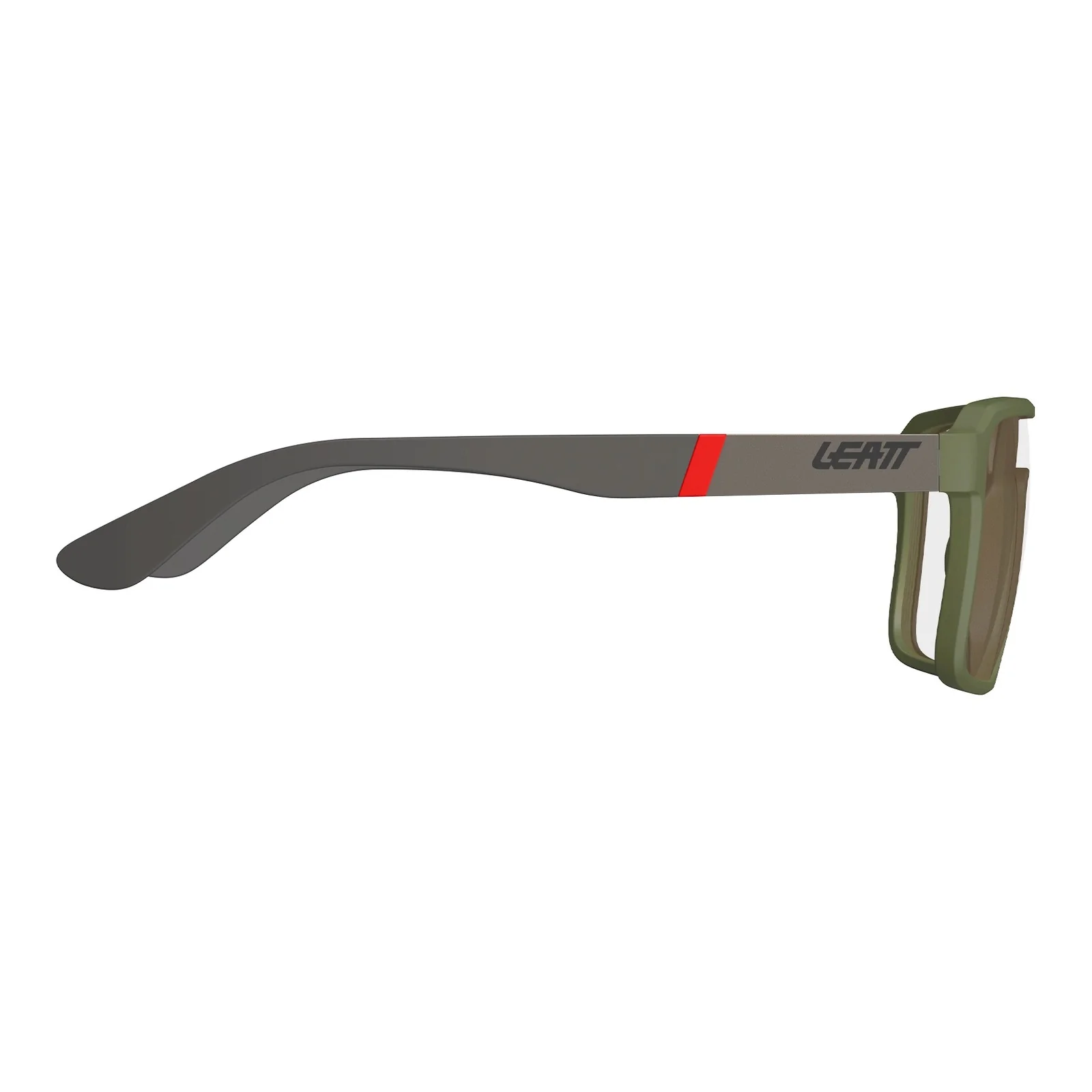 Leatt TheViz Sunglasses Pyrenees - Satin Green Polarized Silver 20 VLT - Image 2