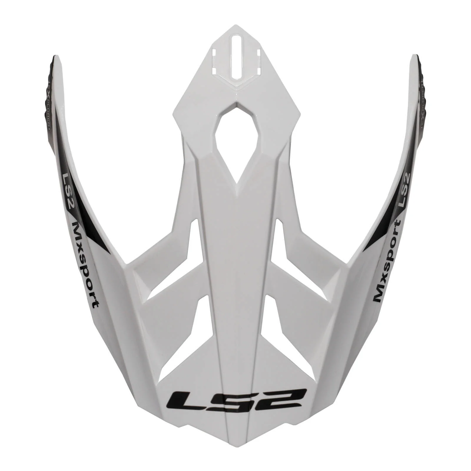 LS2 MX701 Frontier Helmet Peak - Gloss Black / Blue