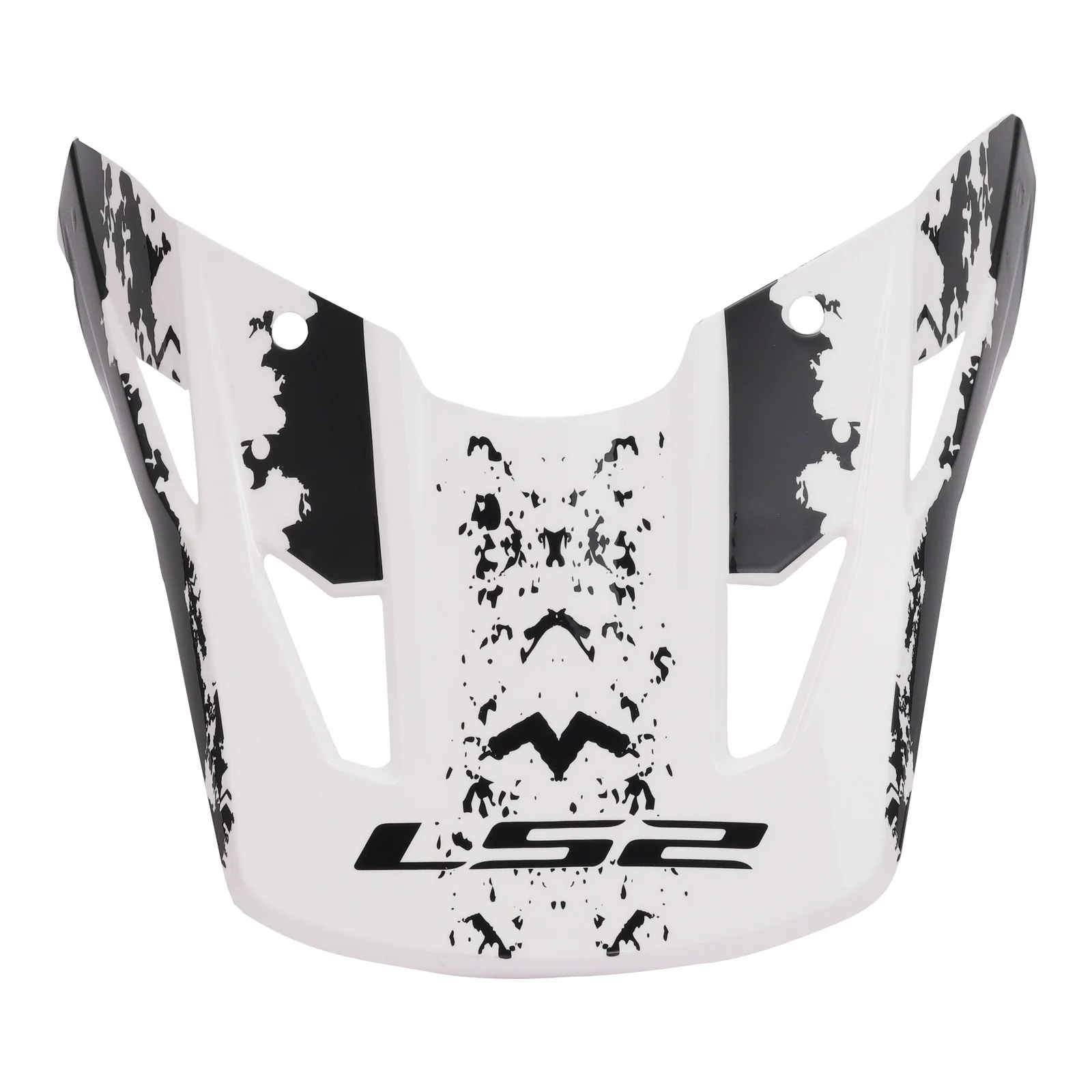 LS2 COZ Peak Hyde - Black / White