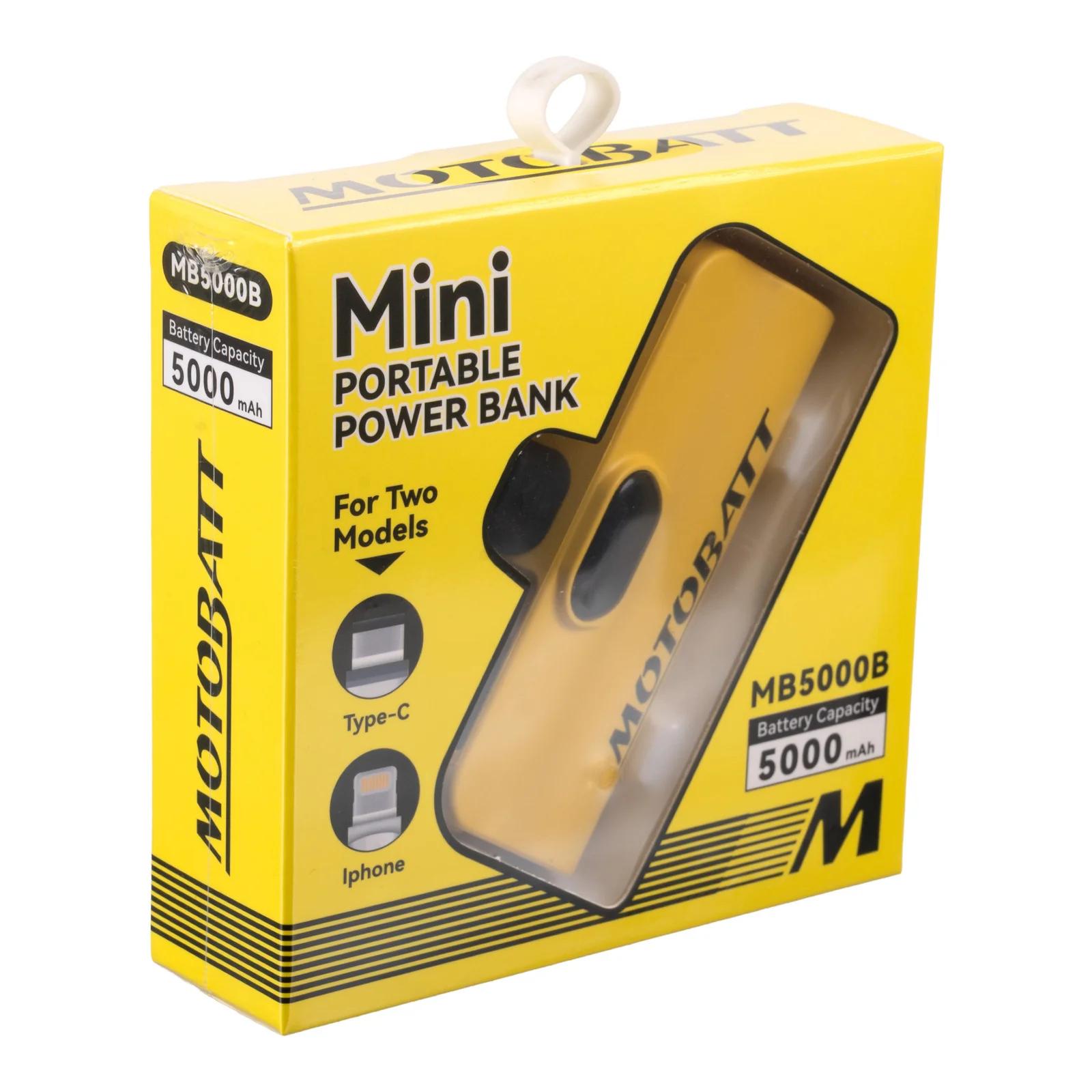 Motobatt Lithium Mini Portable Power Bank 5000mAh - Image 2