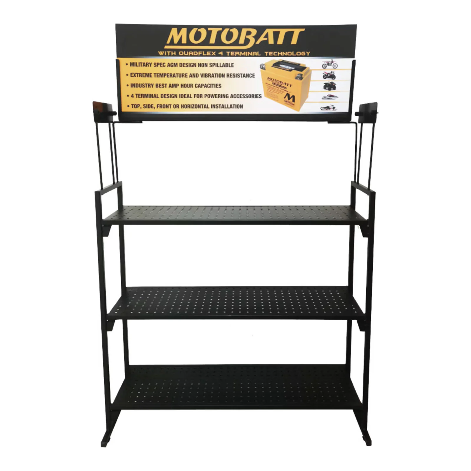 Motobatt 12-Station Maintainer Rack Only - Image 2