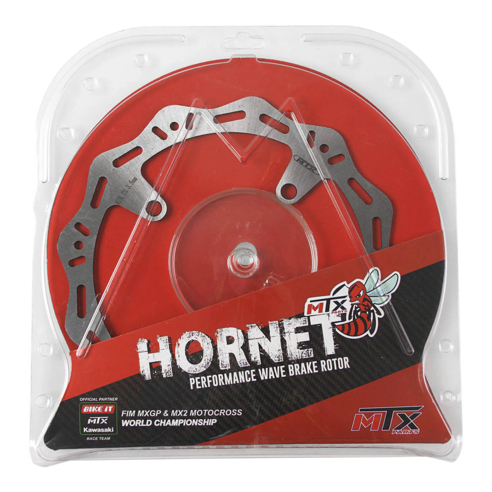 MTX Hornet Brake Disc Solid Wave Type - Rear - Image 2