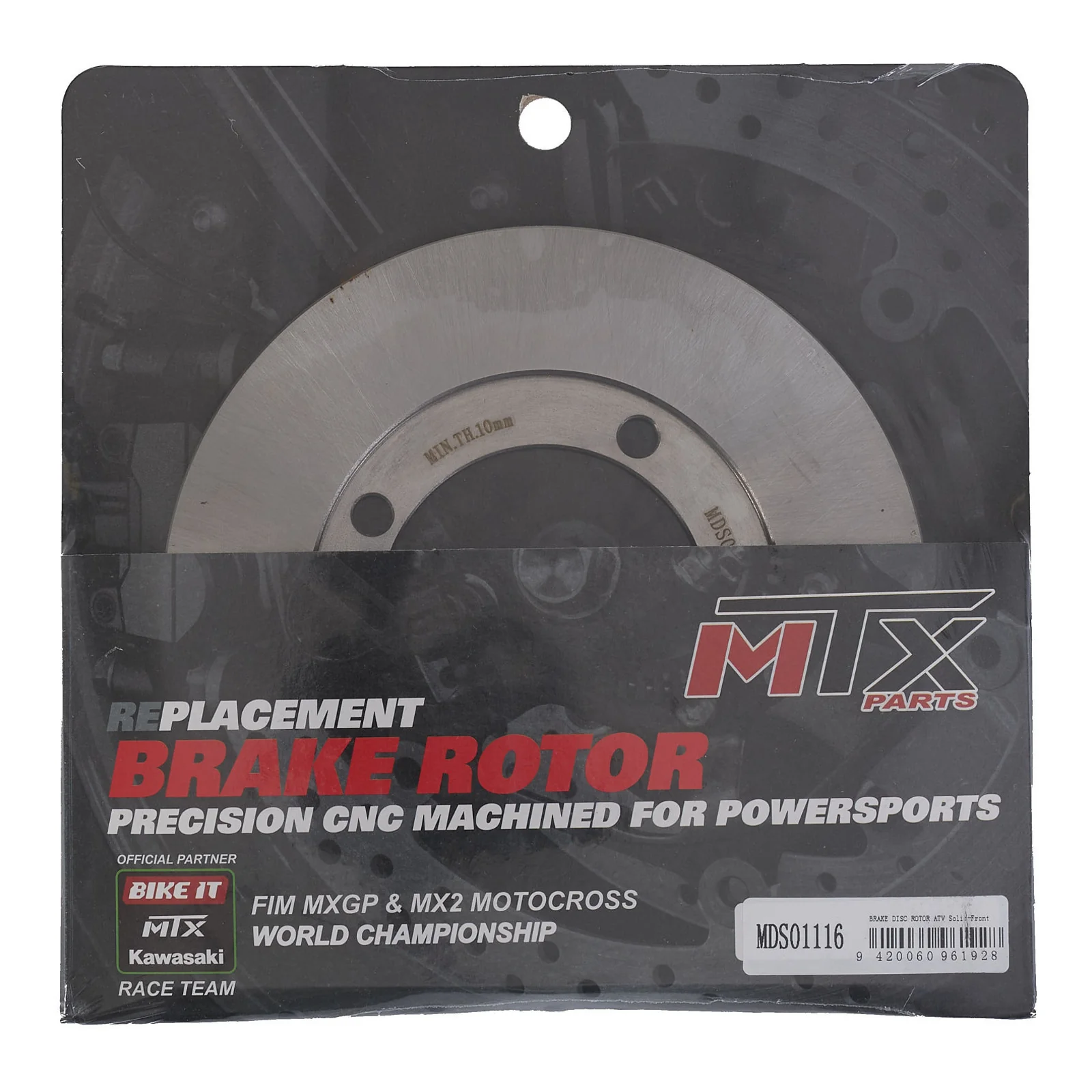 MTX Brake Disc Solid Type - Front - Image 2