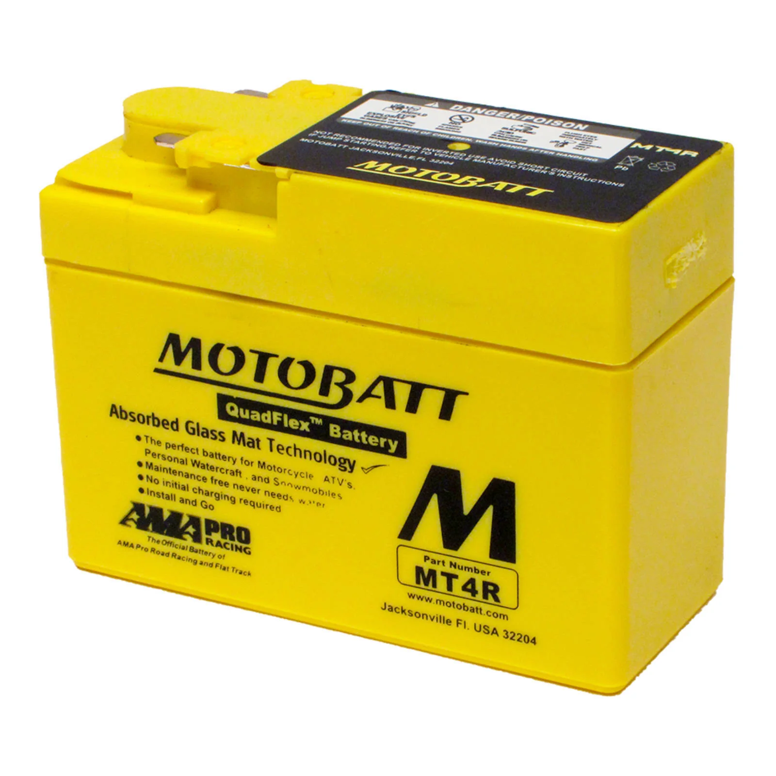 MT4R MOTOBATT 12V BATTERY *20 - Image 2