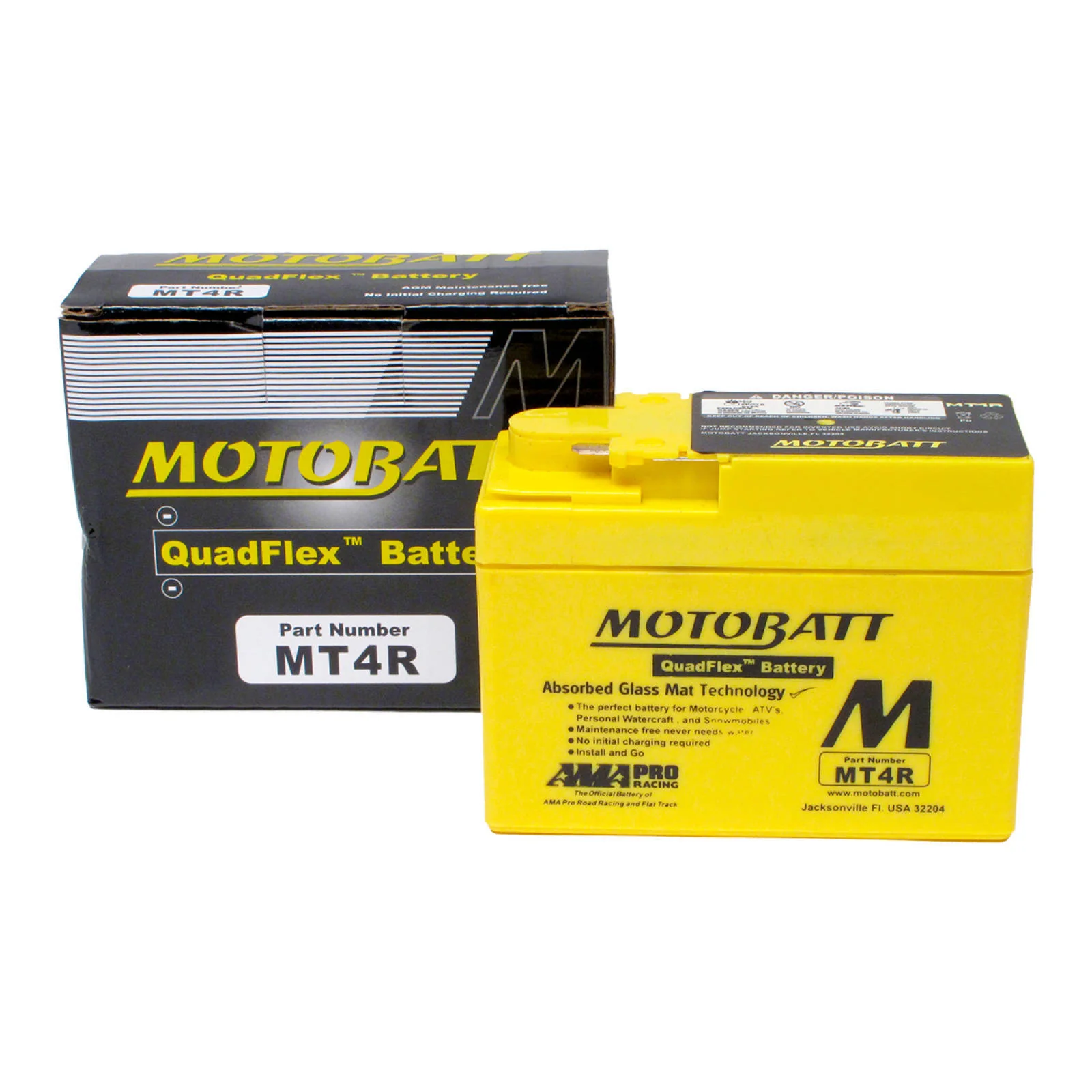 MT4R MOTOBATT 12V BATTERY *20 - Image 4