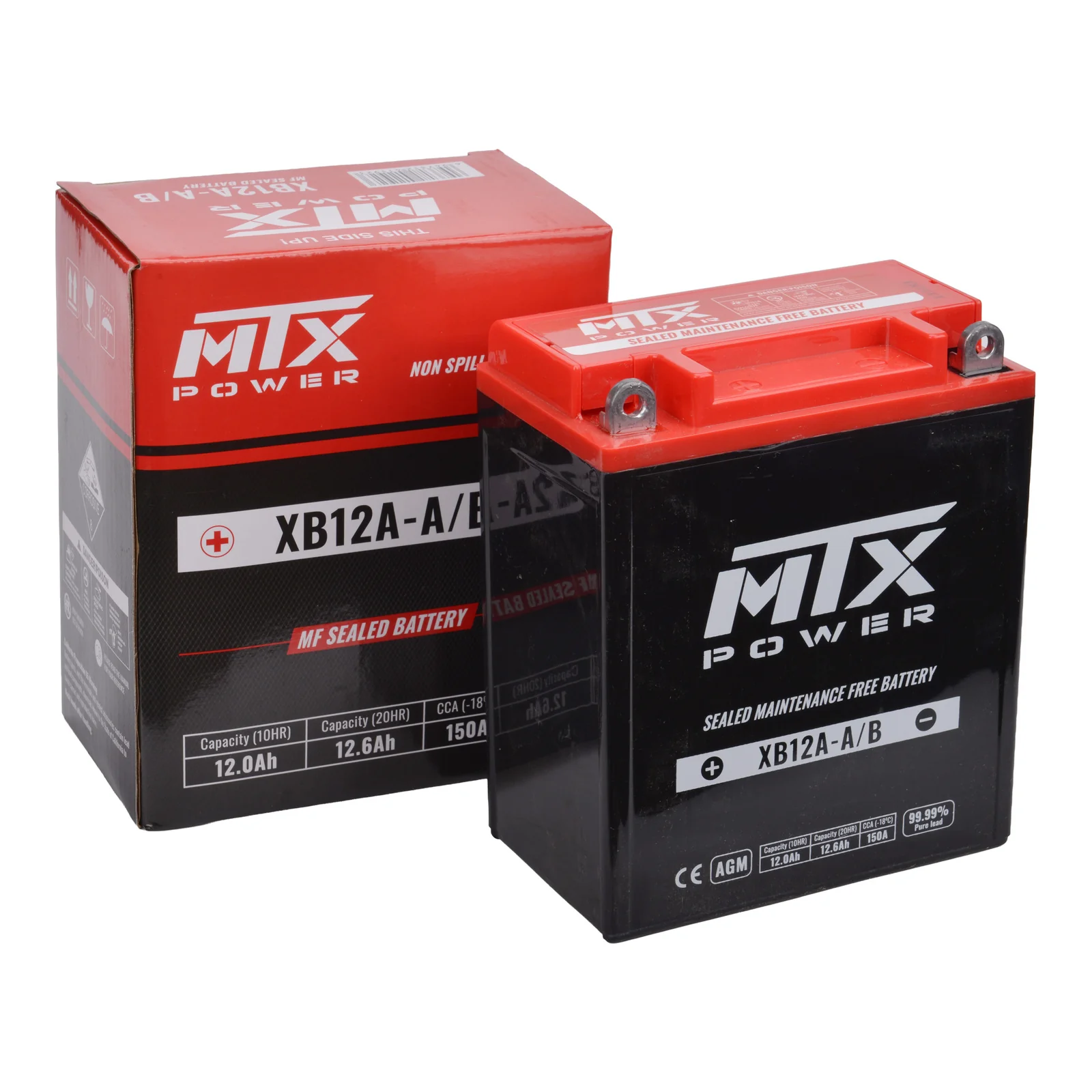 MTX Power Battery AGM - XB12A-A/B - Image 3