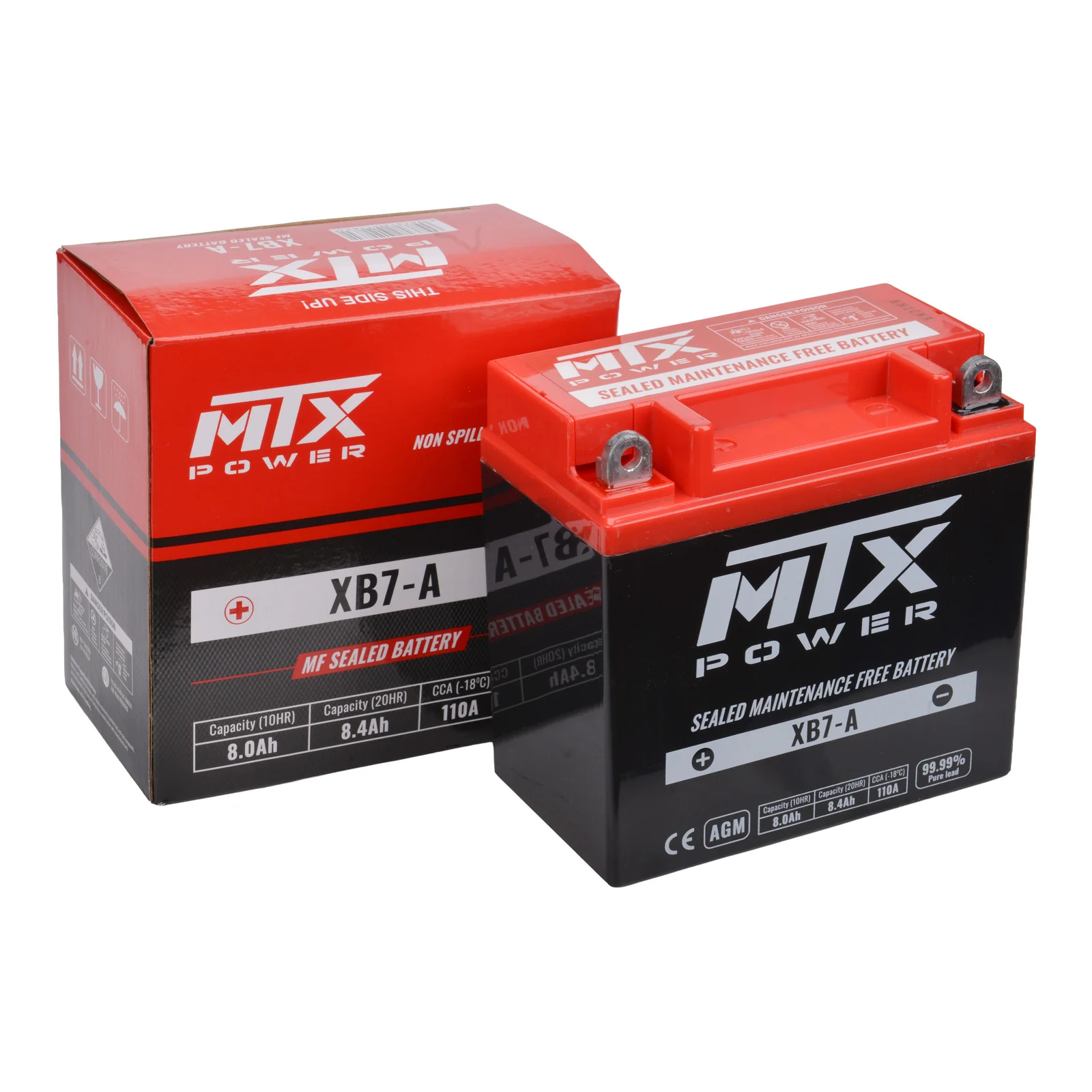 MTX Power Battery AGM - XB7-A - Image 3