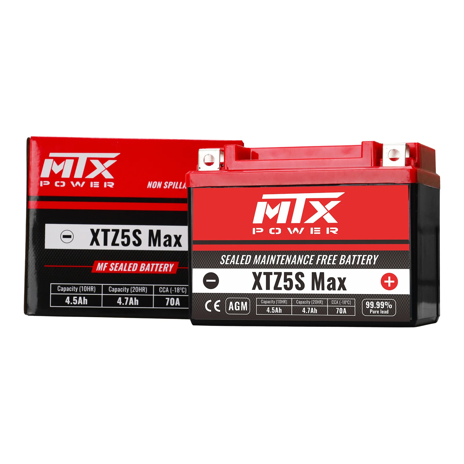 MTX Power Battery AGM - XTZ5S Max - Image 4