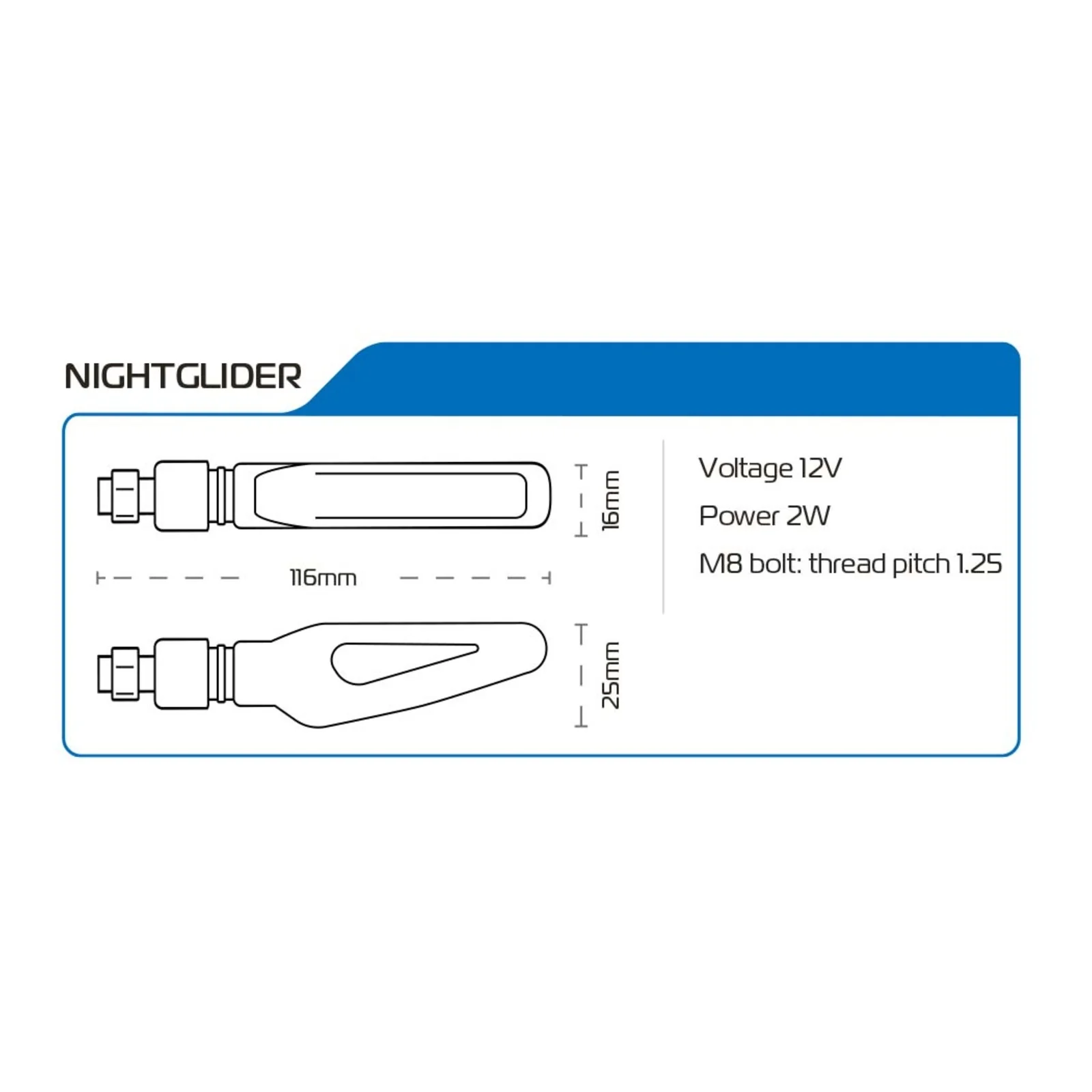 Oxford Nightglider Streaming Indicators (includes 2 Resistors) - Image 8