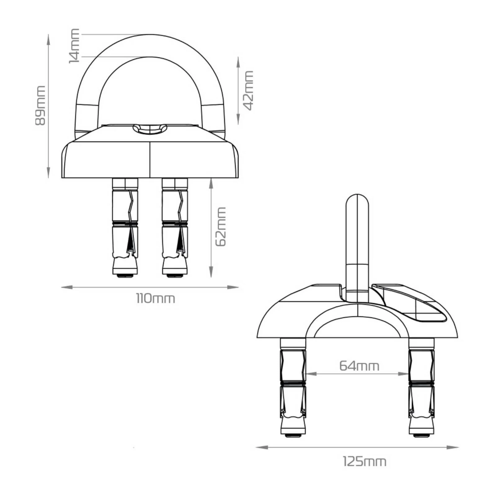OXFORD ANCHOR FLAT - GROUND & WALL OXFORD ANCHOR KIT - Image 4