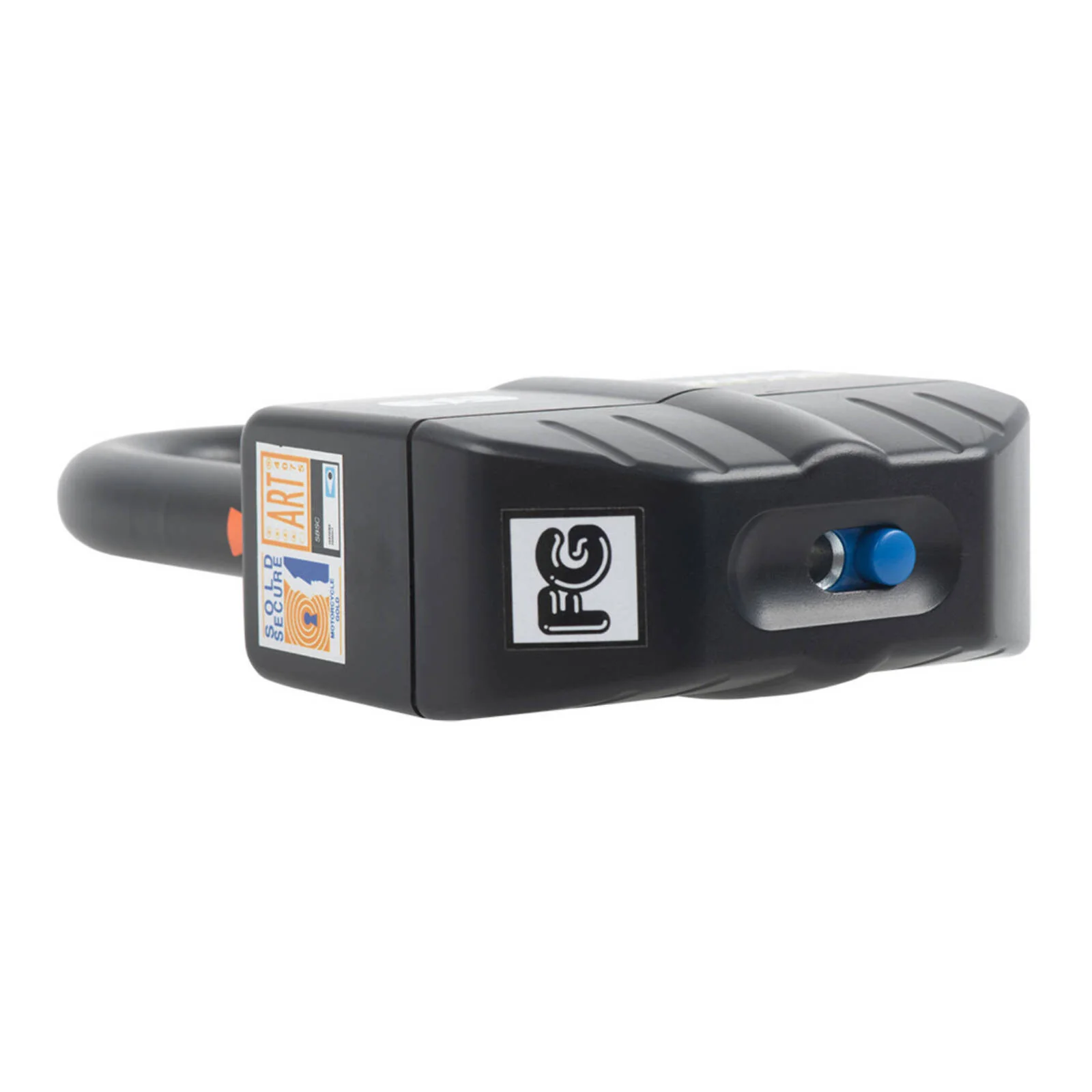Oxford Boss Alarm 16mm Padlock - Black - Image 3