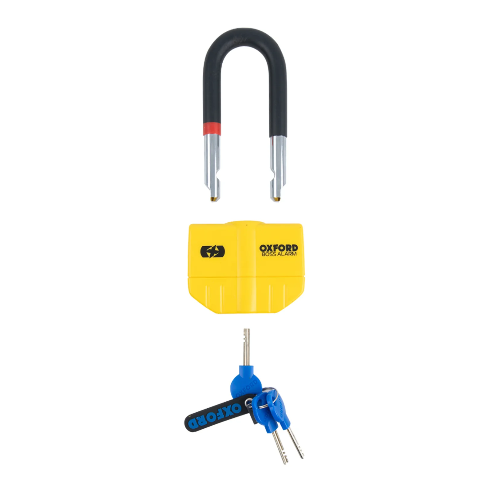 Oxford Disc Lock Alarm Boss 14mm - Yellow - Image 2
