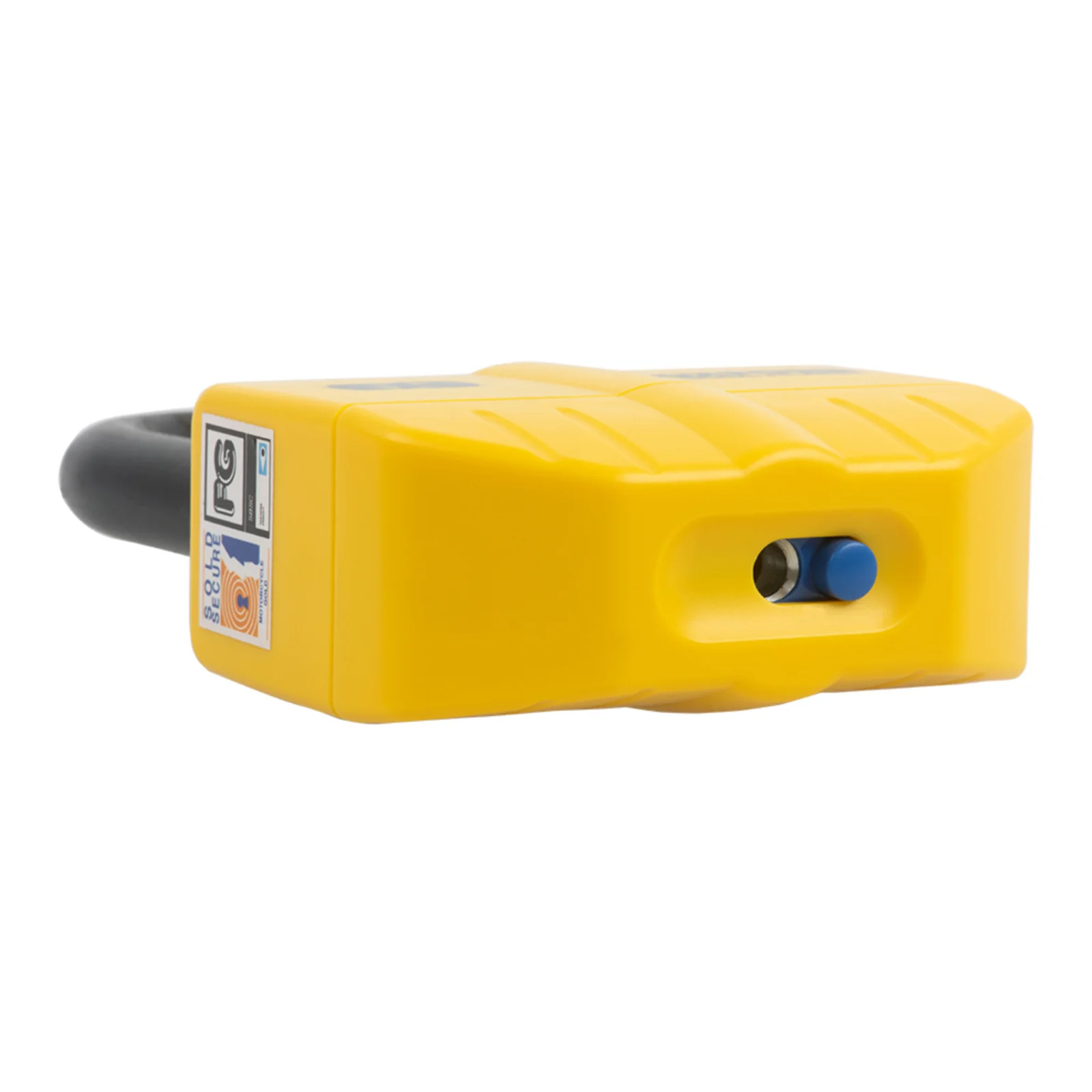 Oxford Disc Lock Alarm Boss 14mm - Yellow - Image 3