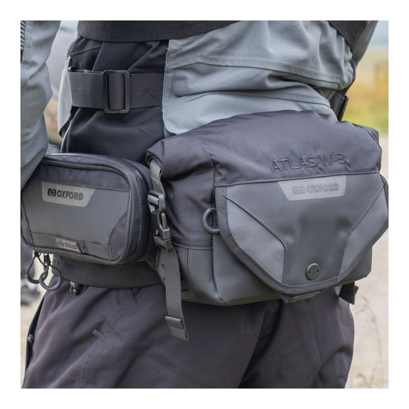 Oxford Atlas W-3 Advanced Waist Pack with Beltpack ā Black - Image 3