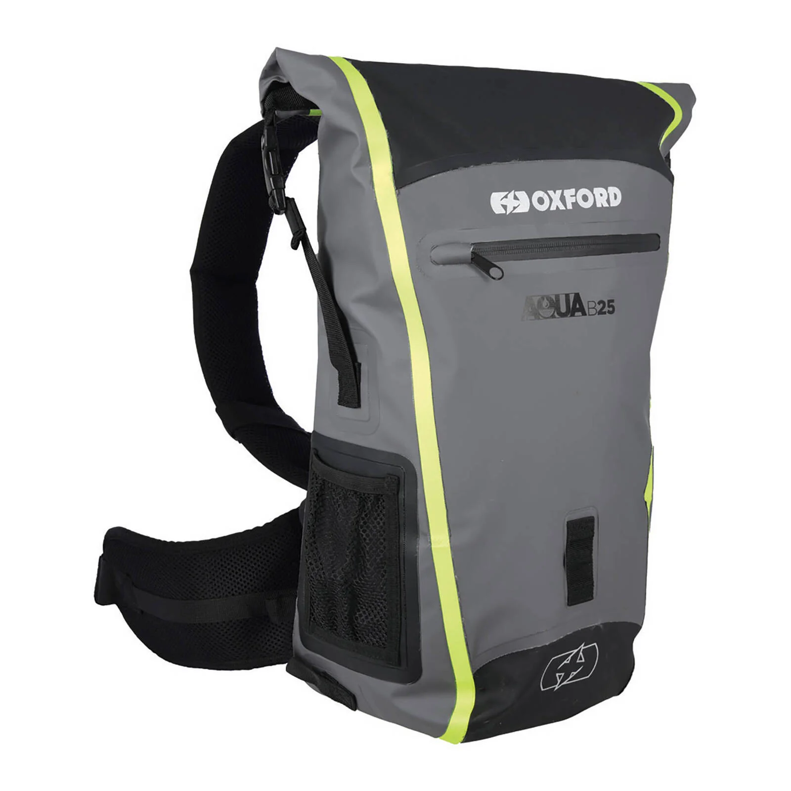 Oxford Aqua B25 Backpack - Fluo / Grey / Black - Image 2