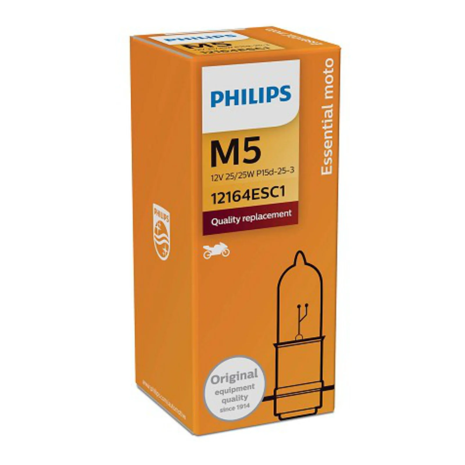 Philips Bulb M5 12164 ES 12V 25/25W P15D-25-3 C1 - Image 2