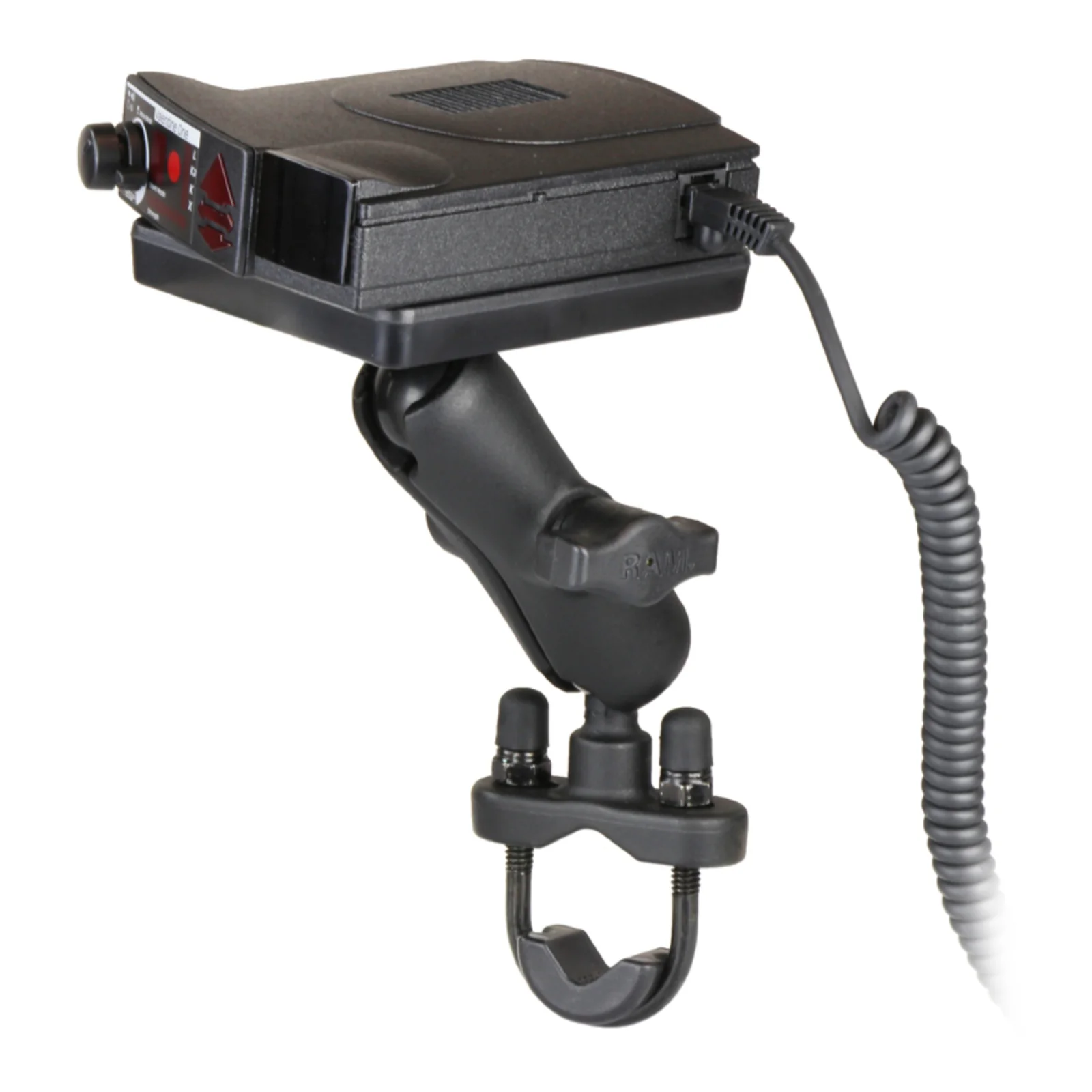 RAM Power Plate III Radar Detector Mount with Handlebar U-Bolt Base - Image 2
