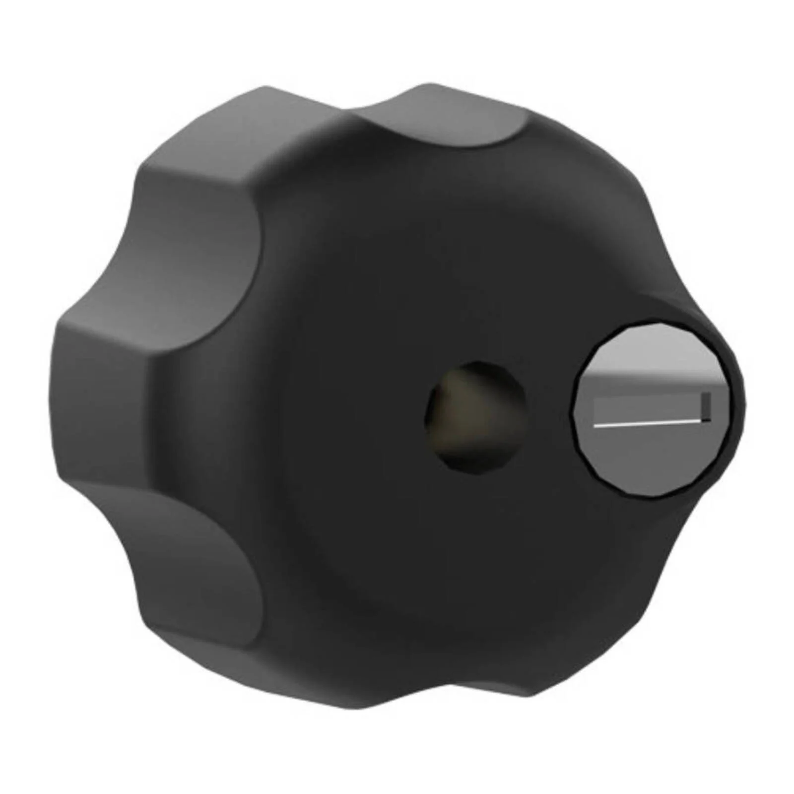 RAM Key Lock Knob with Brass Insert for B Size Socket Arms - Image 2