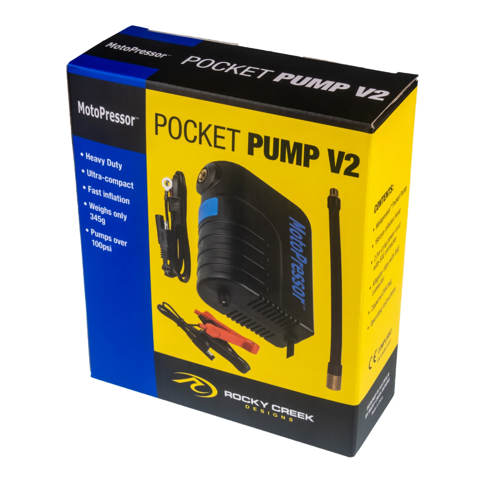 Rocky Creek MotoPressor Pocket Pump V2 - Image 7