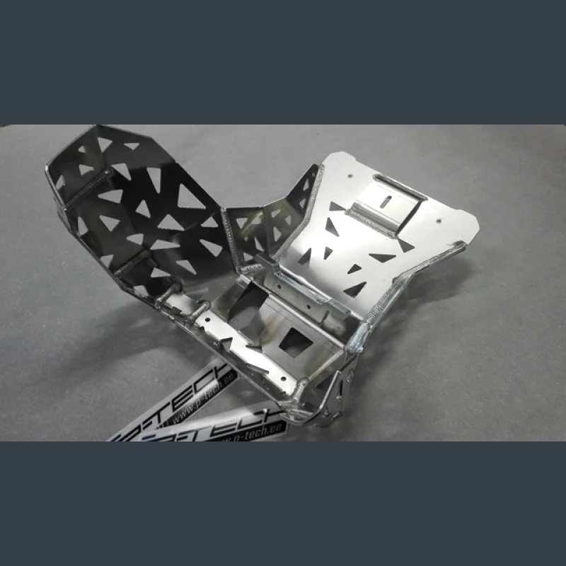 Skid plate with exhaust pipe guard for Beta Xtrainer 2015-2024 - Image 2