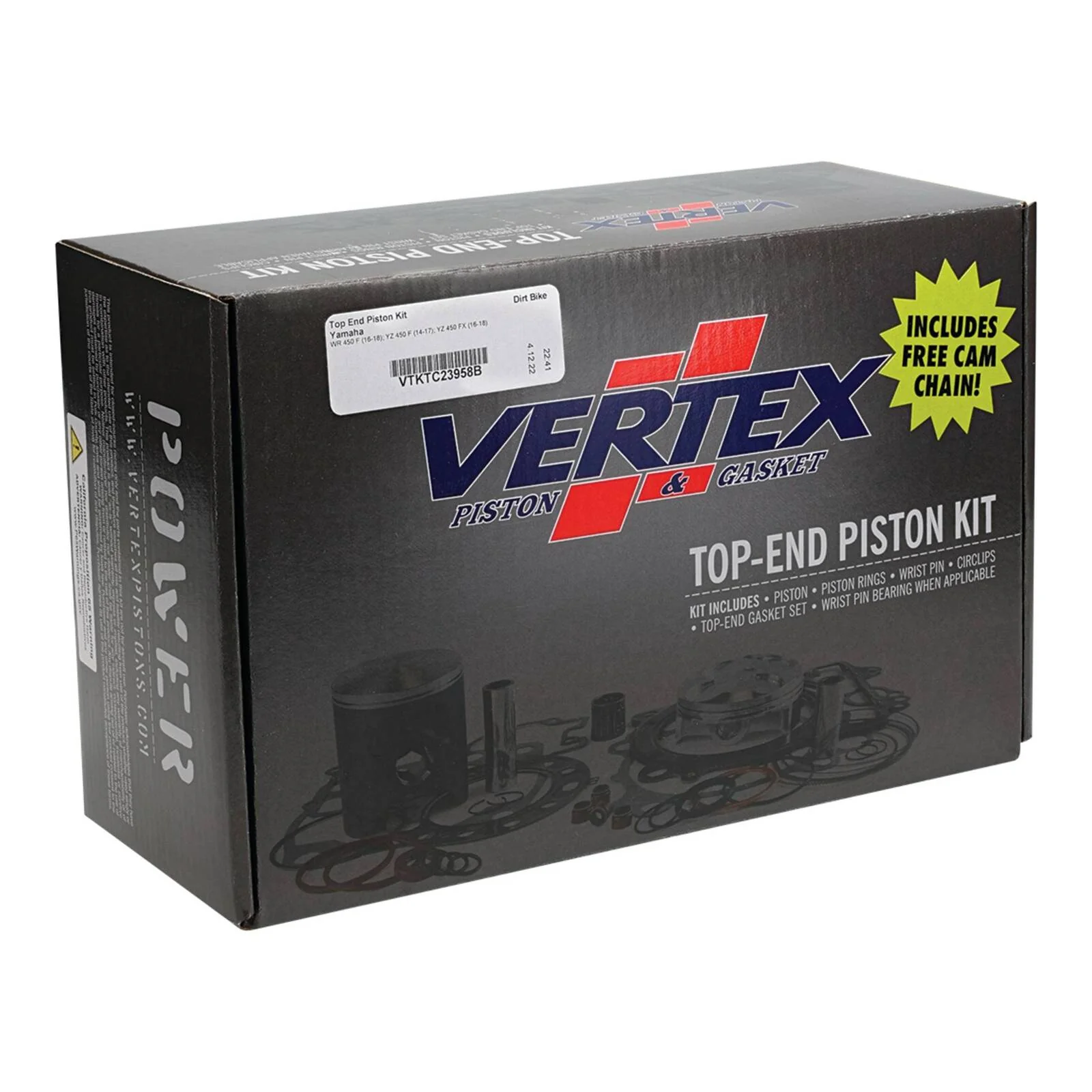 Vertex Top End Rebuild Kit - Forged Piston (B) - Image 5