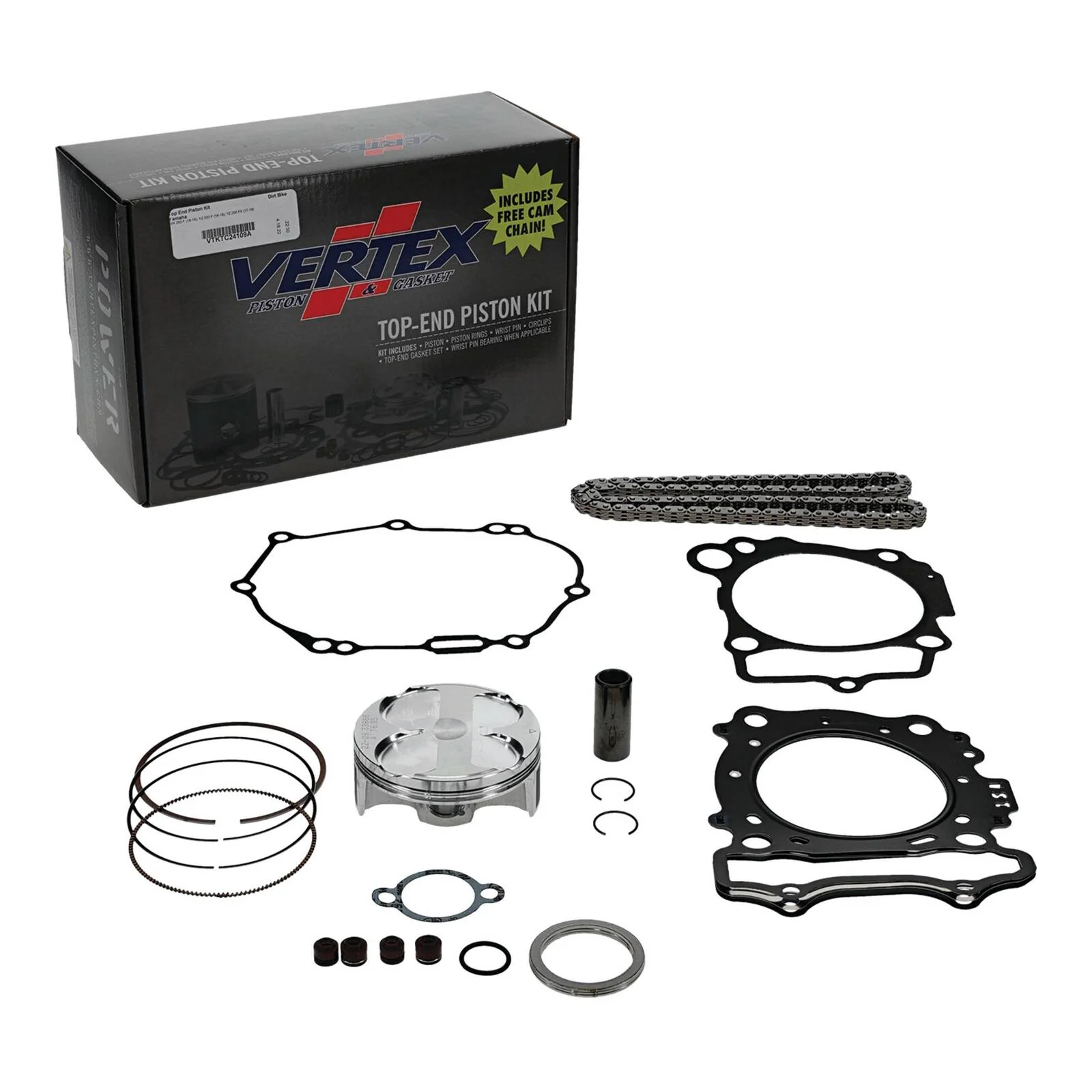 Vertex Top End Rebuild Kit - Forged Piston (A) - Image 2