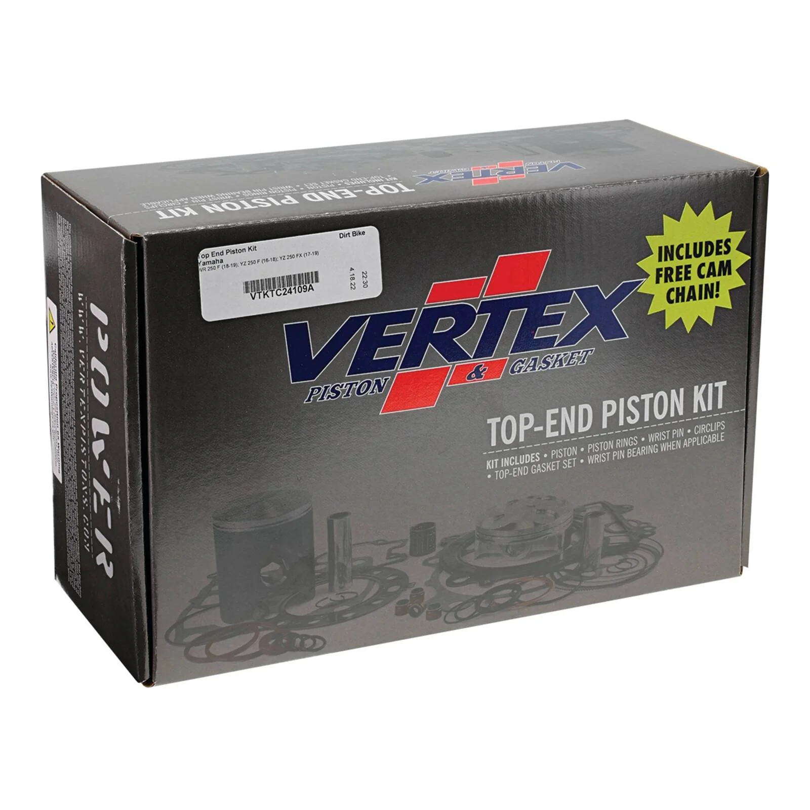 Vertex Top End Rebuild Kit - Forged Piston (A) - Image 5