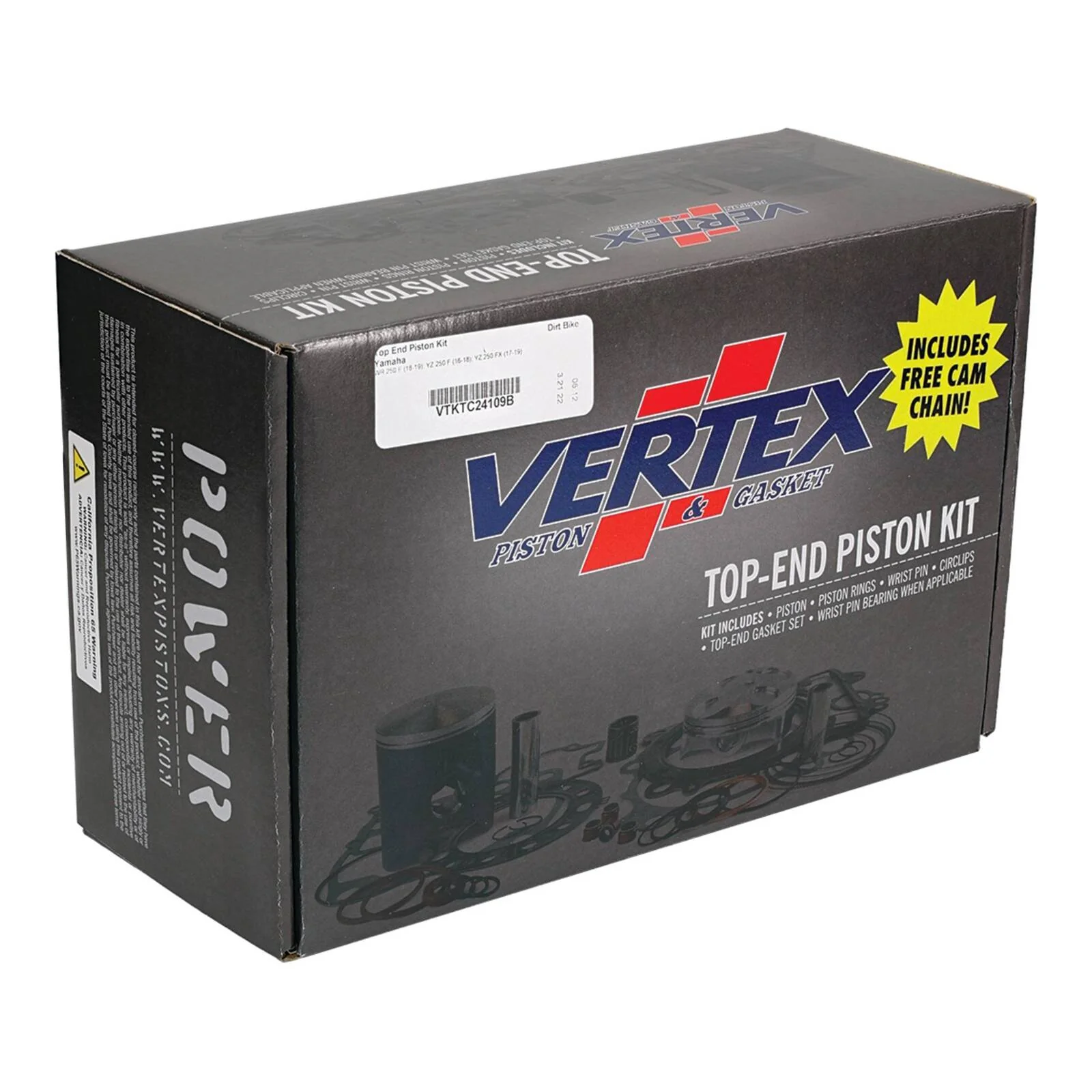 Vertex Top End Rebuild Kit - Forged Piston (B) - Image 5