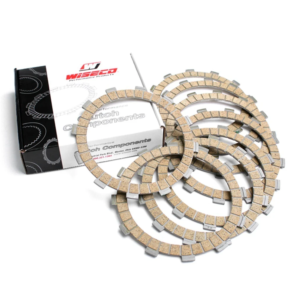 Wiseco 4 Stroke Clutch Basket Clutch Fiber Kit 8 Fibers for KAWASAKI KX250F 2004