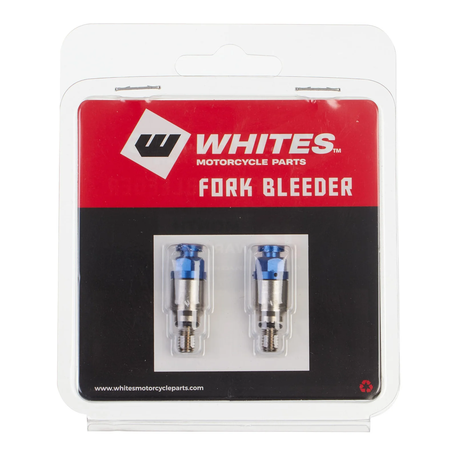 Whites Fork Bleeder Valve - M5 x 0.8 (Blue) - Image 2