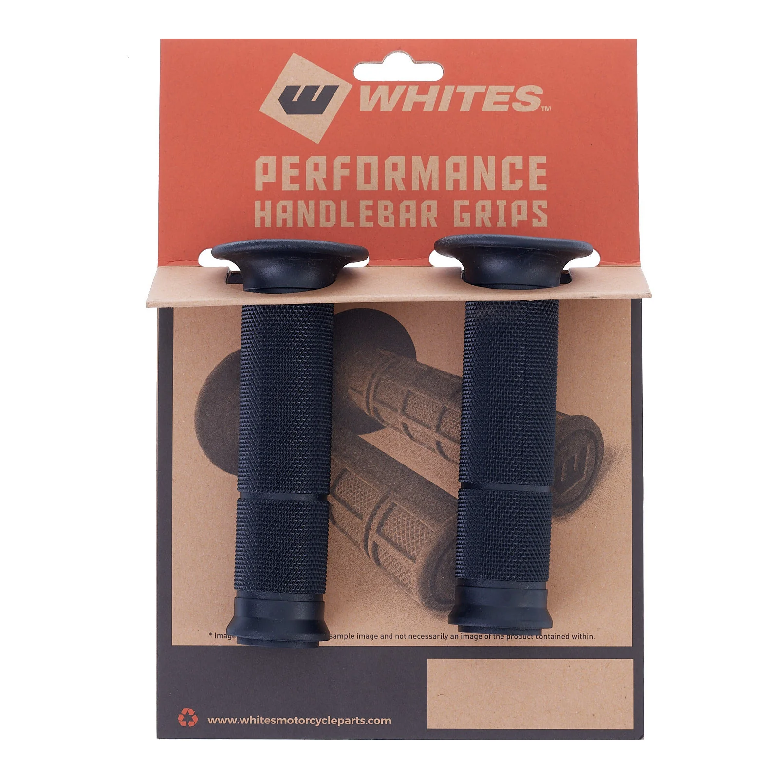 Whites Mini Diamond Sport Road Grip - Black - Image 2